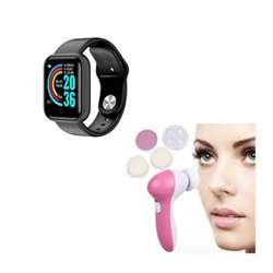 Smartwatch D20 and Electric Facial Cleanser